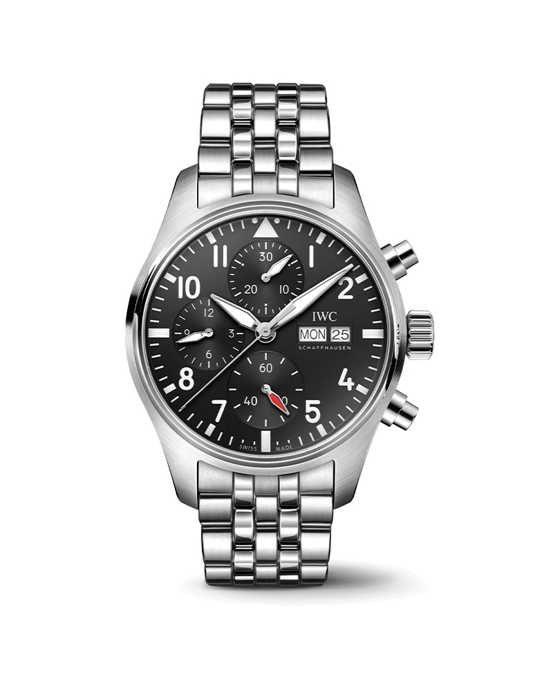 IWC Pilot Chronograph schwarz – Luxusuhren verkaufen