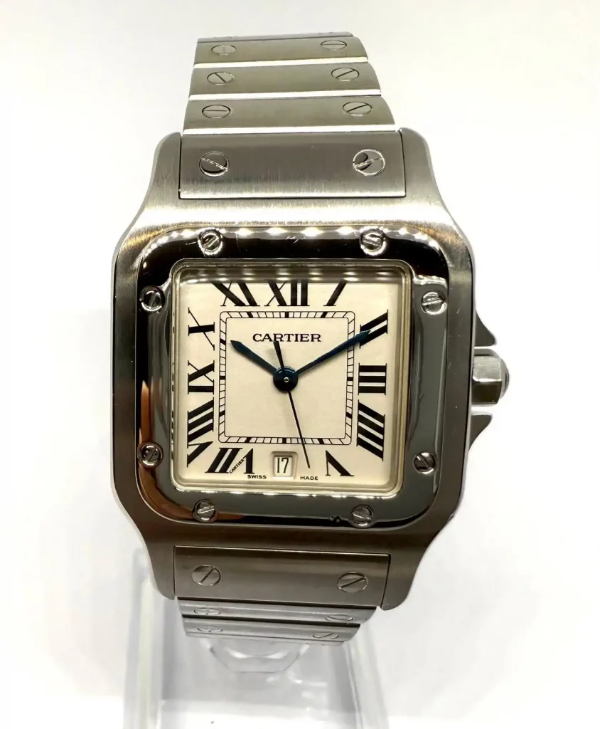 Cartier Santos Luxusuhr verkaufen Hamburg professioneller Uhrenankauf