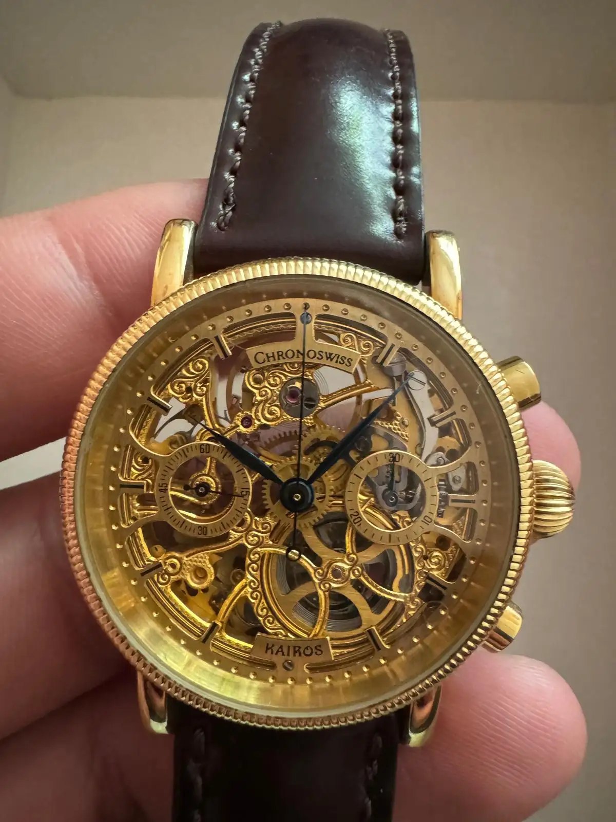 Chronoswiss Kairos Skelettuhr als exklusive Sammleruhr für den professionellen Luxusuhrenankauf in Süddeutschland
