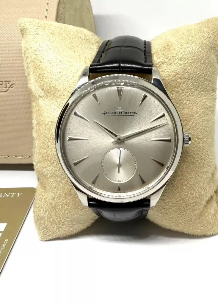Jaeger LeCoultre Master Ultra Thin verkaufen Hamburg elegante Luxusuhr