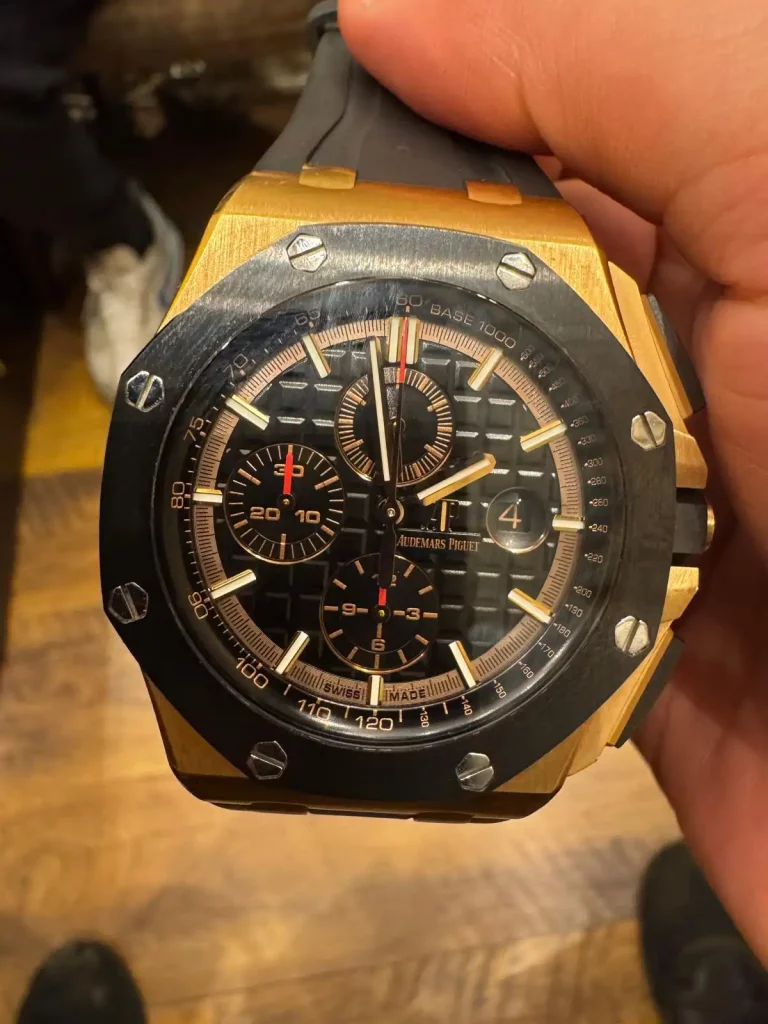 Audemars Piguet Royal Oak Offshore Chronograph beim Audemars Piguet Ankauf in Hamburg