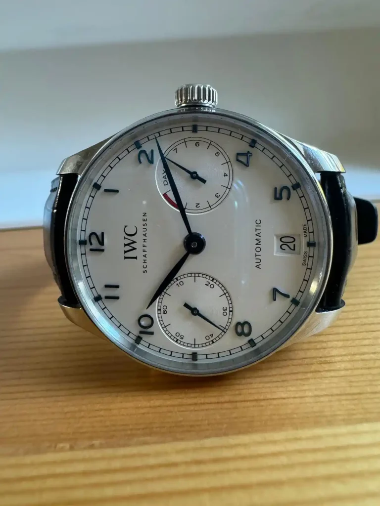 IWC Portugieser mit Gangreserveanzeige beim IWC Ankauf in Hamburg
