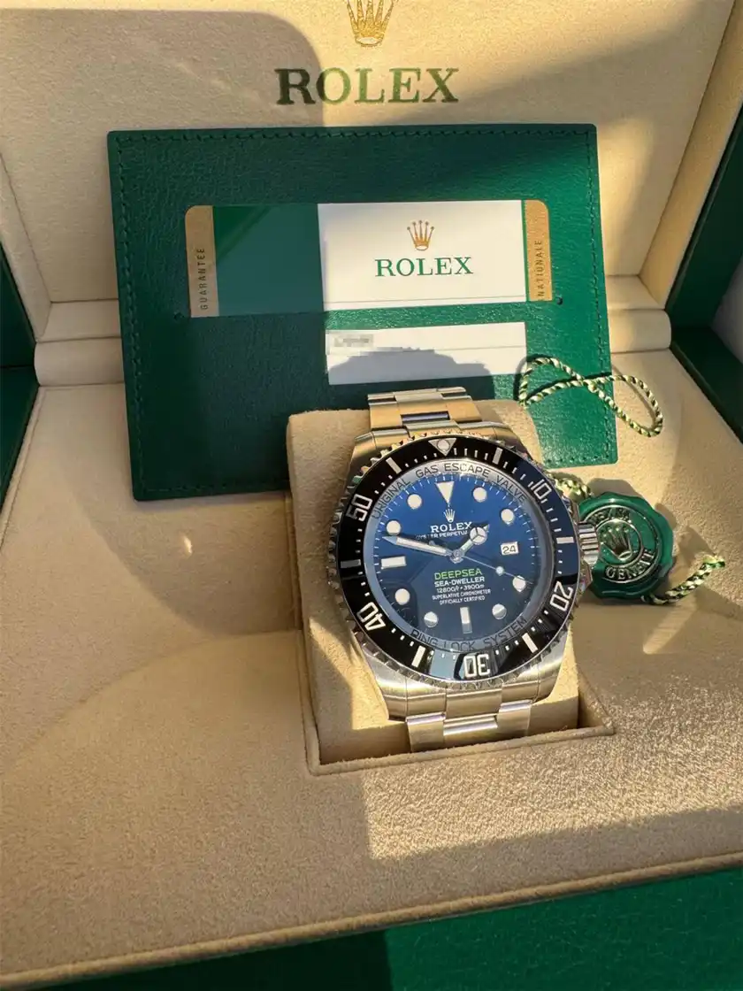 Rolex Deepsea Sea Dweller mit Originalbox und Rolex Garantiekarte im Full Set